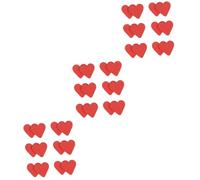 SOIMISS 18pares Almohadillas Antideslizantes Para Tacones Rojo De Duraderos y Resistentes Al Desgaste Para Zapatos De Alta Costura y Uso Diario