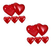 SOIMISS 2 Juegos 2 Juegos De Bolas Decorativas Con Forma De Para El Primer Cumpleaños Decoración Para Charcutería Cajas Para Cartas Vasos Para Dulces Decoraciones 5 piezas * 2