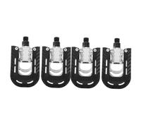 SOIMISS 2 Pares Plegables Bicicleta para de Plataforma de Bicicleta plástico