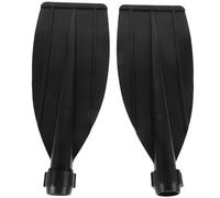 SOIMISS 2 Piezas Accesorios para Barco Palas de Reforzadas para Kayak y Bote Inflable de Curvada con Patrón Espiral Fácil Instalación y Uso Duradero