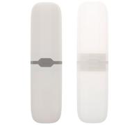 SOIMISS 2 Piezas Caja de Cepillo de Cepillo Oral Caso Que Lleva Cubierta de Cepillo de al Aire Cubrir Estuche de Viaje para cepillos de Cubierta de