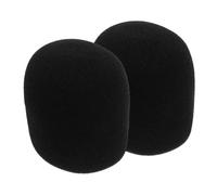 SOIMISS 2 Piezas Cubiertas de Gruesa para Micrófono Lavables Protección contra Viento y Ruido Unidades para Micrófonos de Mano Funda Protectora Adaptable