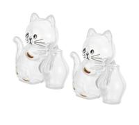 SOIMISS 2 Piezas Jarrón Mini Imantado para Bigotes de Gato Recuerdo