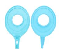 SOIMISS 2 piezas Kit de Lentes Ópticas Física Conjunto de Lentes Cóncavas y Convexas para Experimentos Científicos de Refracción Imagen Herramienta Educativa Portátil para Laboratorio y