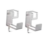 SOIMISS 2 Piezas Organizador de Pared para Lavabo de Ganchos Autoadhesivos Multifuncionales para Colgar Toallas y Utensilios de Cocina Soporte Duradero y Práctico Sin Necesidad de Taladro