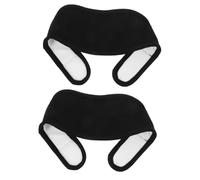 SOIMISS 2 Piezas Pack de Aceite de Ricino para Cuello Reutilizable Envoltura Suave para Relajación y del Funda de Aceite Esencial para Yoga y