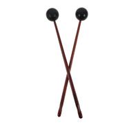 SOIMISS 2 Piezas Palillo De Lengua De Madera Mazos Para Campanas Mazos De Percusión Mango De Madera Adecuado Para Escuela Baquetas Para Xilófono