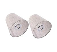 SOIMISS 2 piezas Pantallas de Lámpara de Tela para Lámparas de Techo y Candelabros Cubiertas Decorativas que Difunden Luz Cálida Adecuadas para Dormitorios y Salones