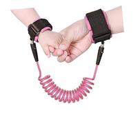 SOIMISS 2 piezas Pulsera Antipérdida para Rosa con Bloqueo Giratorio Correa de Seguridad Resistente para Manos Infantiles Unidades para Evitar Pérdidas Lugares Públicos