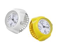 SOIMISS 2 Piezas Reloj de Anillo de Dedo Casual de Acero Inoxidable | Esfera Redonda Números Grandes, Estilo Contemporáneo y Vintage, Uso Diario en Oficina y Moda