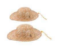 SOIMISS 2 Piezas Sombrero de Sol para Sombrero de Vacío para Manualidades Diy Protección Solar Natural para Actividades para Niñas