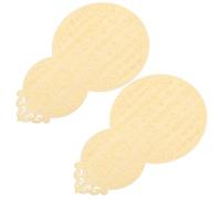 SOIMISS 2 Piezas Taisui Card Year of The Snake Amulet Feng Shui Protection Charm Traditional Chinese Guardian Collectible For Wealth and Peace