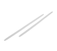 SOIMISS 2 Piezas Tira Protectora de Parachoques Coche Silicona Flexible Anticolisión Adhesiva Resistente Arañazos y Abolladuras para Bordes de Puertas Fácil Instalación y Durabilidad