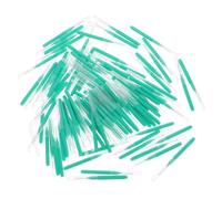 SOIMISS 200 piezas Cepillos Interdentales Verdes para y Limpieza Oral Diaria Suaves Compactos y Portátiles para Cuidado de Encías y Bucal