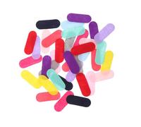 SOIMISS 200piezas Pinzas Cabello Ovaladas De Tela No Tejida Forma De De Agua Accesorios Para Manualidades y Decoraciones Hechas Mano Pinzas Cabello Para Niñas