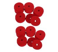 SOIMISS 24piezas Pads de Platillos de Fieltro de Almohadillas para Amortiguar Vibraciones Kit de Repuesto para Hardware de Batería Accesorios para Soporte de Platillos