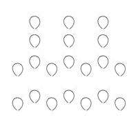 SOIMISS 25 Unidades Diadema con Resortes Negra, Base Lisa DIY Oficina