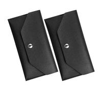 SOIMISS 2piezas Cartera de Cuero para Billetera Tipo Economico y Delgado para Mujeres Organizador de Sobres para Administracion de Dinero