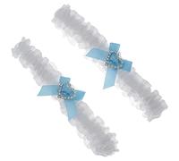 SOIMISS 2piezas Cinturón De Novia Encaje y Rhinestones Set Para Bodas Para Vestidos De Boda y Fiesta Diseño Para Novias y De Honor