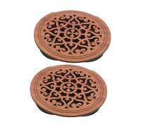 SOIMISS 2piezas De Guitarra Acústica De Color Oscuro Tapa De Orificio De Sonido Para Reducir La Retroalimentación Ruido Partes De Guitarra