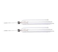 SOIMISS 2piezas Decoraciones de Calaveras de Halloween Decoraciones Colgantes Espeluznantes para Fiestas Interiores Decoración de Esqueletos Temática de Terror Techo Adornos Festivos