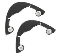 SOIMISS 2piezas Funda Protectora para Snowboard Tira de Protectora Accesorio para Tabla de Longboard Amortiguadores para Borde de Cubierta para Uso Terrenos Irregulares