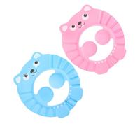 SOIMISS 2piezas Gorros de Champú Visera Ajustable de Baño para Bebés para Lavar la Cabeza sin Gotas