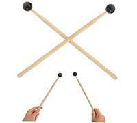 SOIMISS 2piezas Palillo De Baquetas Para Práctica De De Lengua Accesorios De Percusión Baqueta Ligera Para Música