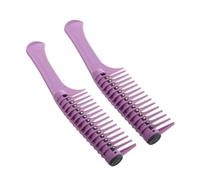 SOIMISS 2piezas Peine para Teñir el Cabello con Rodillo para Teñir y Resaltar Agarre Cómodo para Uso Casa o Salón de Belleza