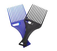 SOIMISS 2piezas Peines De Corte Para Cabello Graso Dientes Anchos Accesorios Para Desenredar Para Hombres Peinado De Espalda Alta y Estilo De Moda