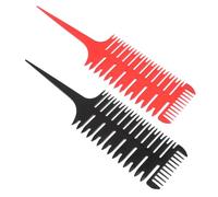 SOIMISS 2piezas Peines Guía De Precisión Para Peluquería Diseño De Color Para Teñir y Peinar Profesional Barbería