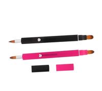 SOIMISS 2piezas Pincel Retráctil para Labios de Maquillaje Unidades Aplicador de Lápiz Labial Pincel de Maquillaje para Mujeres para Aplicar Lipstick y Gloss Viajes