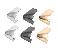 SOIMISS 3 Pares Los tacones altos protegen la punta punteras de tacones altos protector de zapatos fundas protectoras de zapatos puntera de tacones altos protector de tapa de zapato Metal
