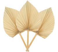 SOIMISS 3 pcs Hoja Palma Seca Decoracion Evento Abanico Girasol Arte Diseno