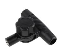 SOIMISS 3 Piezas Adaptador de Extensión T Tipo Plástico Negro, Fácil de Instalar y Giratorio para Soporte de Micrófono Rosca 3/8 para Podcasting en Interiores