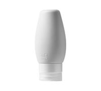 SOIMISS 3 piezas Botellas de Viaje Reutilizables y Rellenables para Champú y Loción Envases Portátiles de Silicona para Cosméticos Kit Higiene Personal Aprobado para Viaje Color Aleatorio