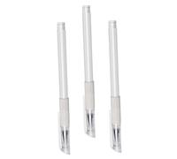 SOIMISS 3 Piezas Lápices Profesionales para Tatuajes de Cejas, Bolígrafos de Aceite, Plástico Ligero y Fácil de Usar para Dibujo y Maquillaje Permanente en Salones