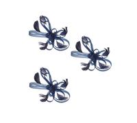 SOIMISS 3 Piezas Pinza para el cabello máscara de encaje gasa tocados de novia tiaras de novia diademas de espejo pasador de pelo nupcial pinza de pelo fascinator nupcial