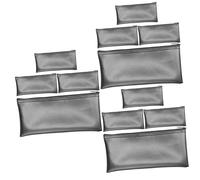 SOIMISS 3 Series Bolsa De Almacenamiento De Micrófono Funda Resistente Al Agua con Estuche De Transporte para Micrófono Diseño Minimalista Y Duradero 4 Piezas X 3