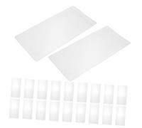 SOIMISS 30 piezas Fundas para Marcapáginas Decorativas de PVC Transparente de Protección y Almacenamiento para Marcadores para Bodas y Proyectos de DIY