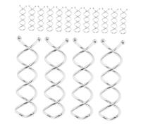 SOIMISS 30 Piezas Pasadores Espirales para Peinados Clips de Metal No Rayantes con Punta Redondeada para Crear Moños Mujeres y Niñas Accesorios Duraderos y Cómodos para Estilismo Diario