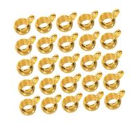 SOIMISS 300 Piezas Cuentas Plásticas para Colgantes Espaciadoras Redondas para Fabricación de Bisutería DIY Conectores para Pulseras y Collares Accesorios de Manualidades