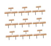SOIMISS 30piezas Diapositivas De Anclaje para Cajones Unidades Clavos Guías Deslizantes para Muebles para Reparar Cómodas Haciendo Cajón Deslice De Forma Suave y Uniforme