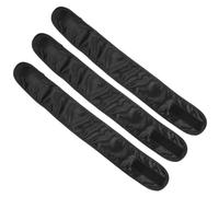 SOIMISS 3piezas Banda de Spa de Satén Ajustable para Mujeres Banda Facial Delicada para Rutinas de Belleza y Cuidado Cutáneo Accesorio de Spa para Maquillaje y Lavado de Cara Negro