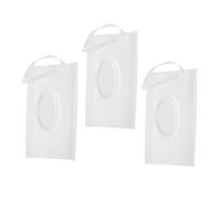 SOIMISS 3piezas Dispensador de Toallitas Húmedas Portátil con Tapa Abatible Bolsa Colgante para Dormitorio Hospital y Oficina Estuche para Viaje