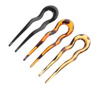 SOIMISS 3piezas Horquilla Retro Francesa Forma Horquillas para Cabello y Moño Accesorios Vintage Cabello Mujer