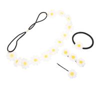 SOIMISS 4 piezas Accesorios para Cabello con Diadema y Pinzas Diseño de Margarita y Elegante Ligero y Cómodo para Bodas Fiestas y Diario