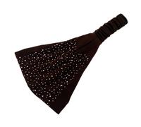 SOIMISS 4 piezas Diademas Elásticas con Strass para Mujer Bandas de Cabello de Alta Elasticidad Accesorios para Yoga Fitness y Maquillaje Colores Negro Marrón Rojo y Gris