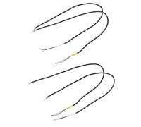 SOIMISS 4 Piezas Kit Cables Apantallados para Guitarra Eléctrica Conductores Cableado de Circuito para Reparación y Mantenimiento DIY Accesorios para Partes de Guitarra