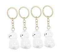 SOIMISS 4 Piezas Llaveros para Recuerdos de Mascotas Caja Transparente para Almacenamiento Seguro de Pelo de Perro y Gato Accesorio Portátil para Llevar Sentimental para Dueños de Mascotas